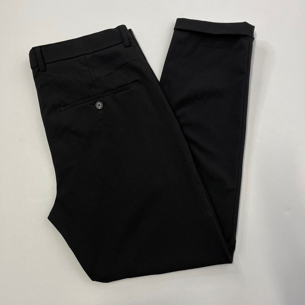 H&M Womens Black Slim Fit Business Casual Cuffed Pants, H&M Womens Black‎ 481